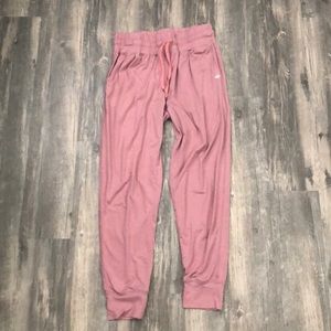 Senita Athletics Muted Pink Joggers Size M
